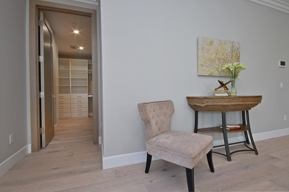 MODERN WHITE SHAKER finished kitchen