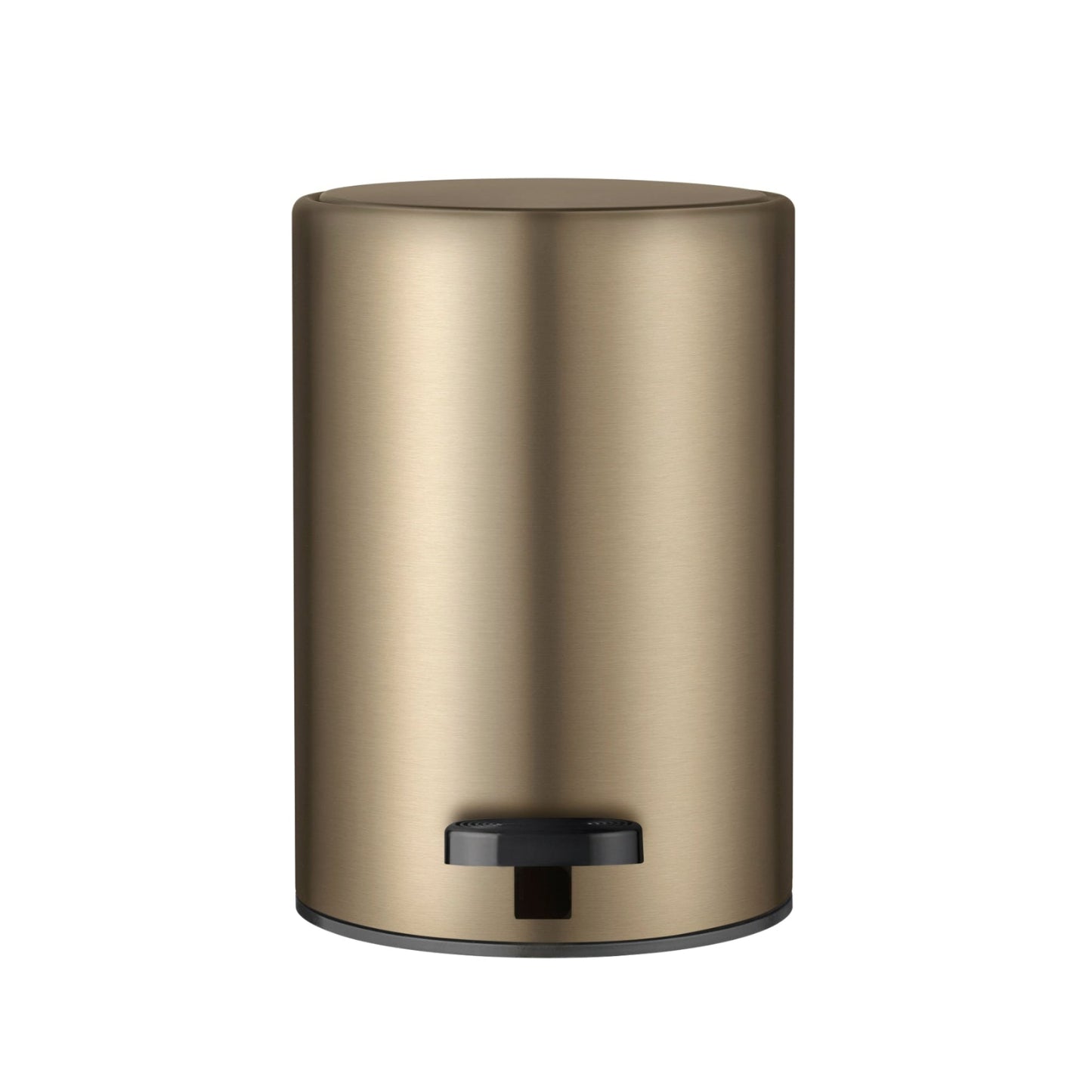 MODO metallic soft-close pedal bin in Brass Metallic
