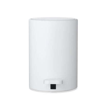 MODO stainless steel soft-close pedal bin in White