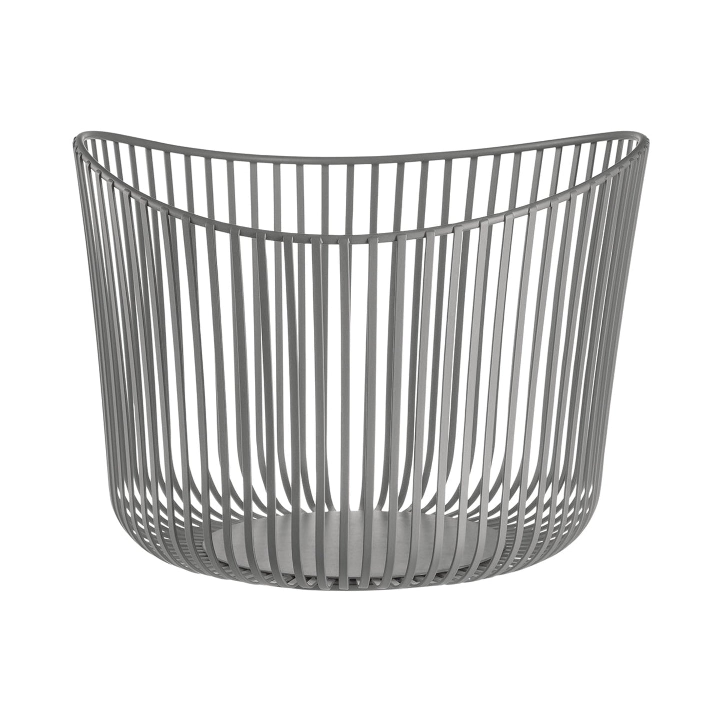 BLOMUS MODO metal storage basket in Satellite (Taupe)