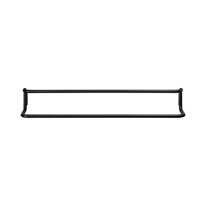 MODO twin towel rail in Black