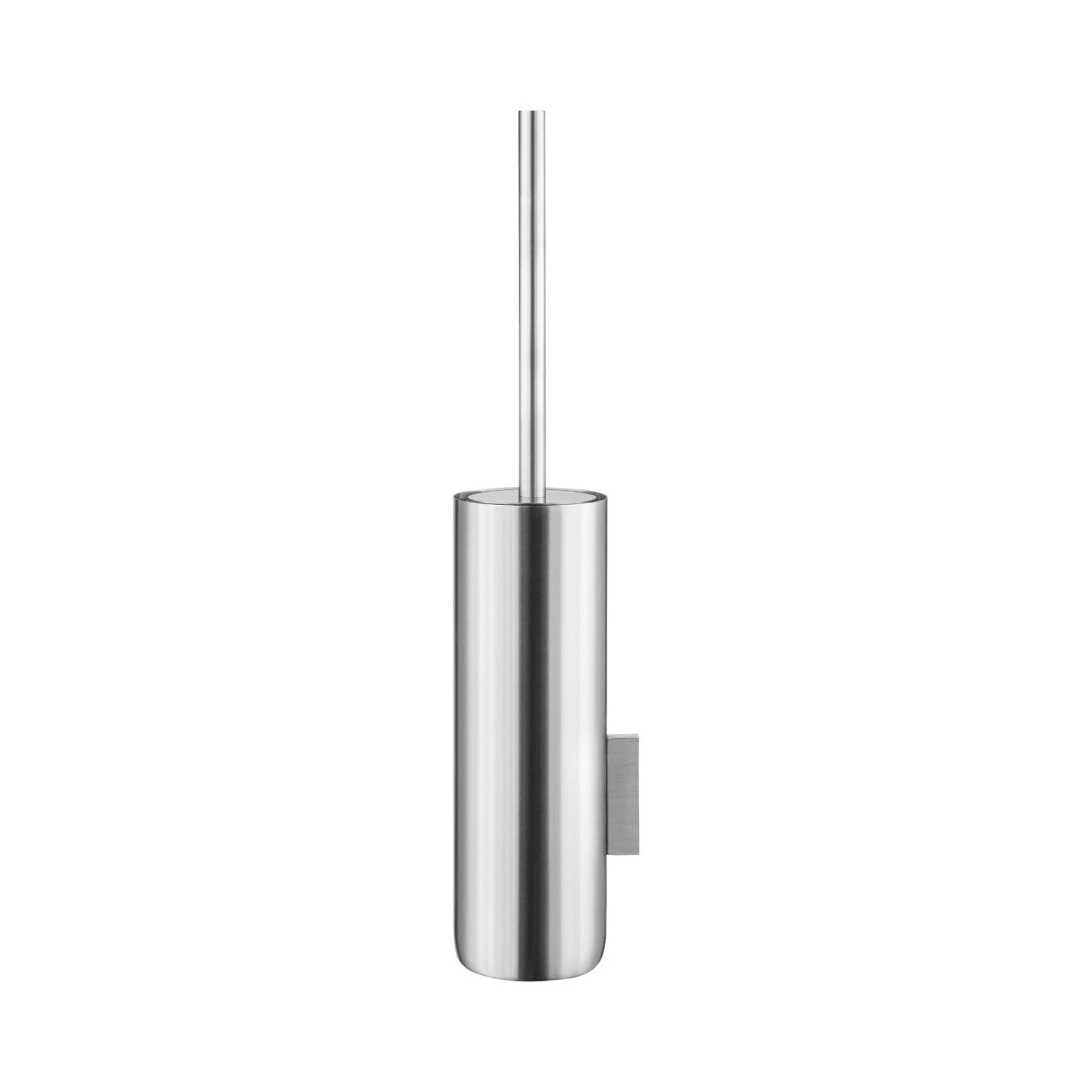 MODO wall-mounted toilet brush in Brushed Stainless Steel