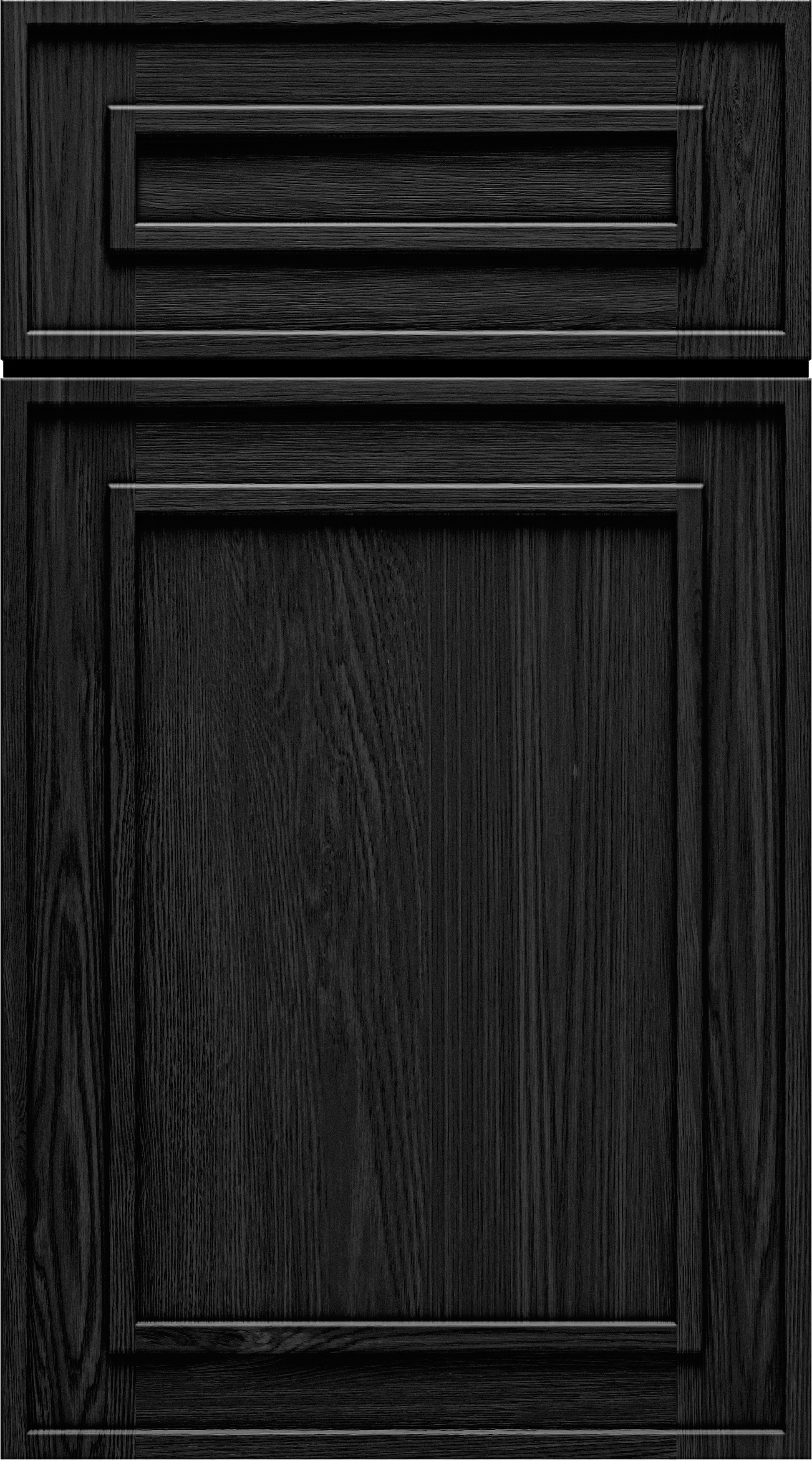 Parriott Elegant Black cabinet sample door
