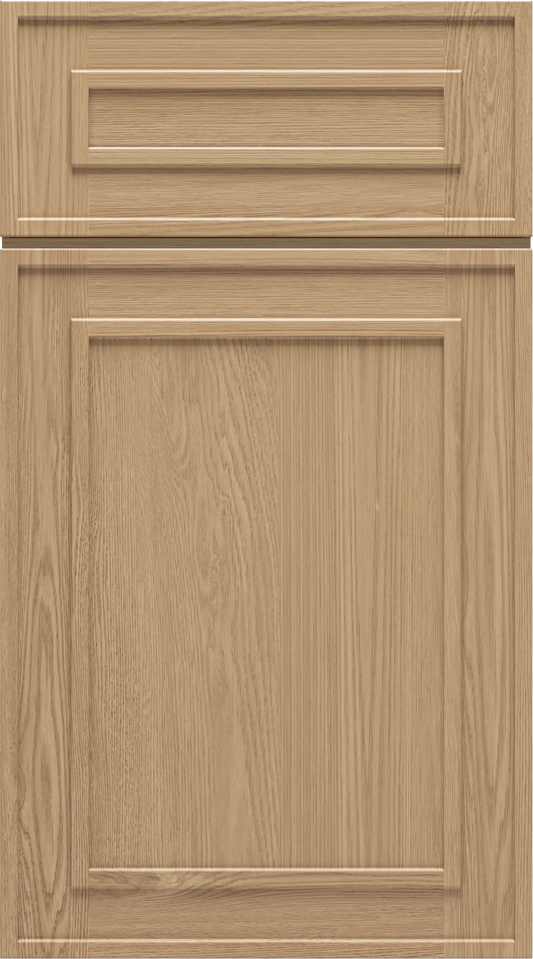 Parriott Elegant Oak cabinet sample door