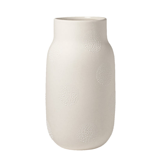Pearl Stoneware Vase 22.5x13.5cm