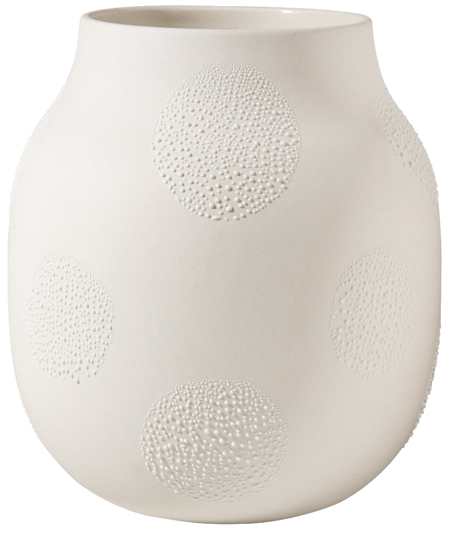 Pearl Stoneware Vase Medium