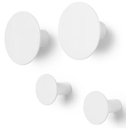 PONTO wall hooks in Lily White