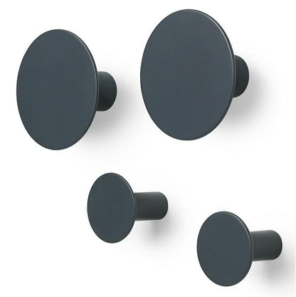PONTO wall hooks in Gunmetal