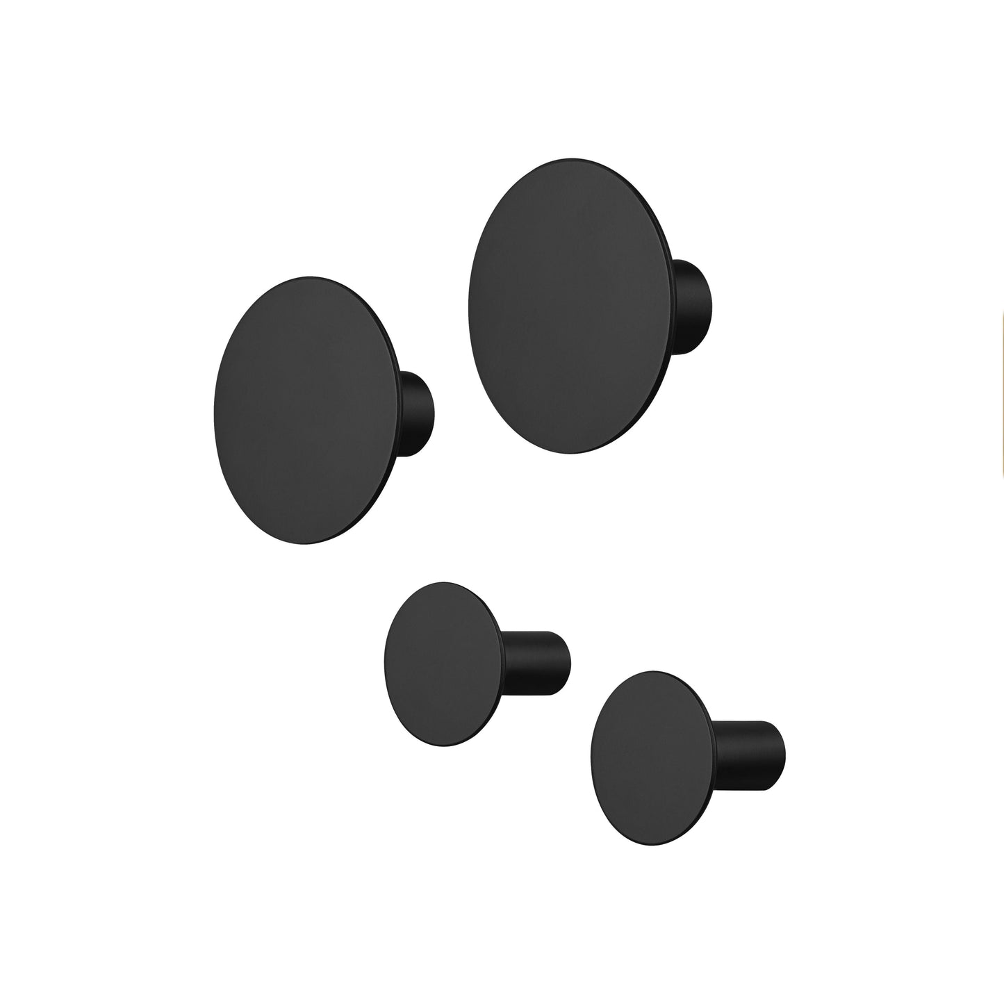 PONTO black wall hooks
