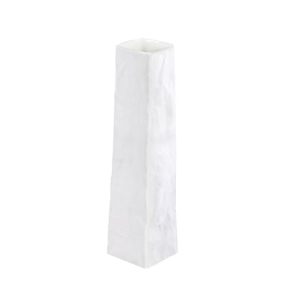 Porcelain Bag Design Vase - Sculptural and Flower Vase 10.2"