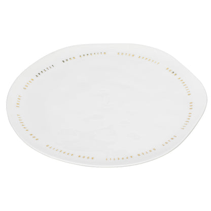 Large Bon Appetit porcelain plate