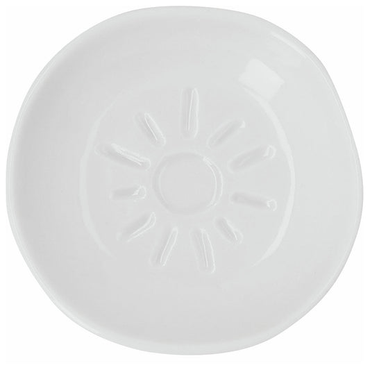 Porcelain mini bowl with embossed design