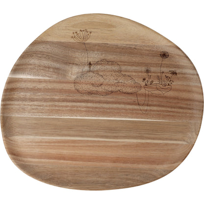 Garden of Heaven acacia wood tray