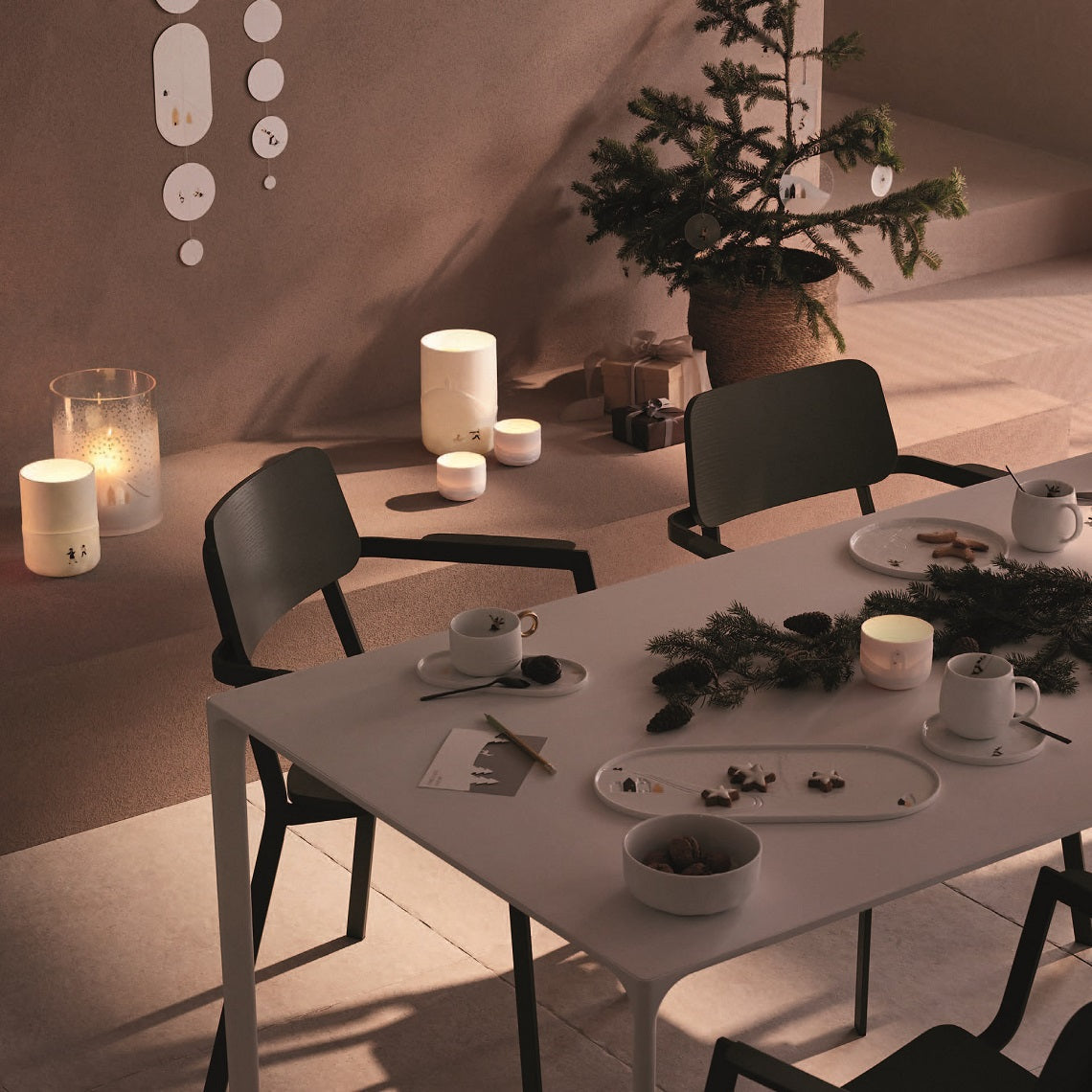 Snowy Day porcelain collection lifestyle