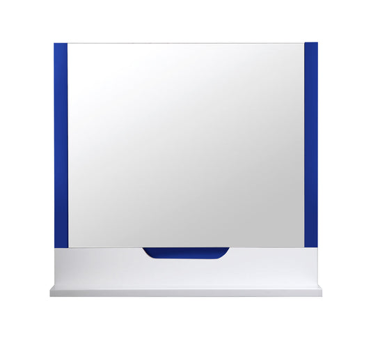 REGIA 36-inch Navy Blue and Matte White