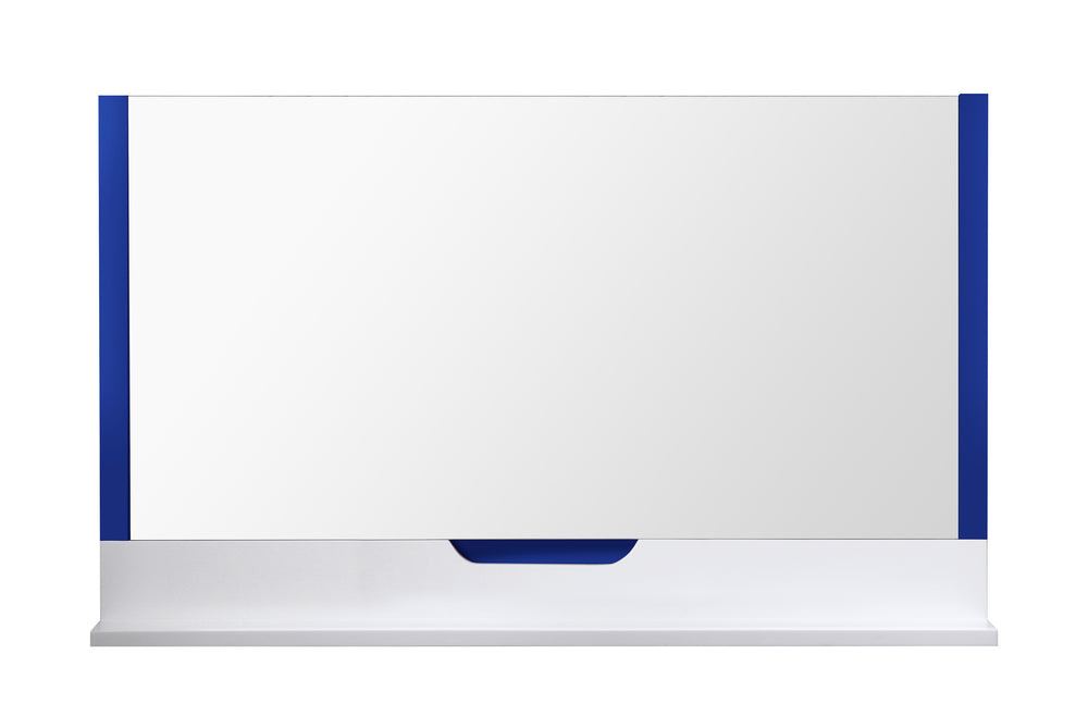 REGIA 55-inch Navy Blue and Matte White