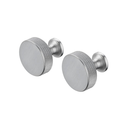 ROF round hooks brushed stainless steel