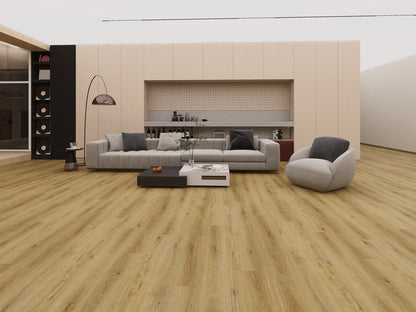Sable Oak SPC flooring detail view
