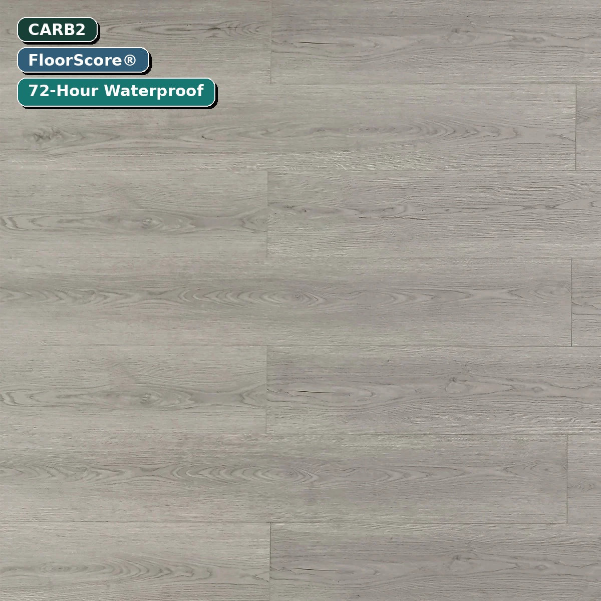 10mm Oyster – Laminate Flooring (TF8105) laminate flooring — CARB2, FloorScore certified, 72-hour waterproof