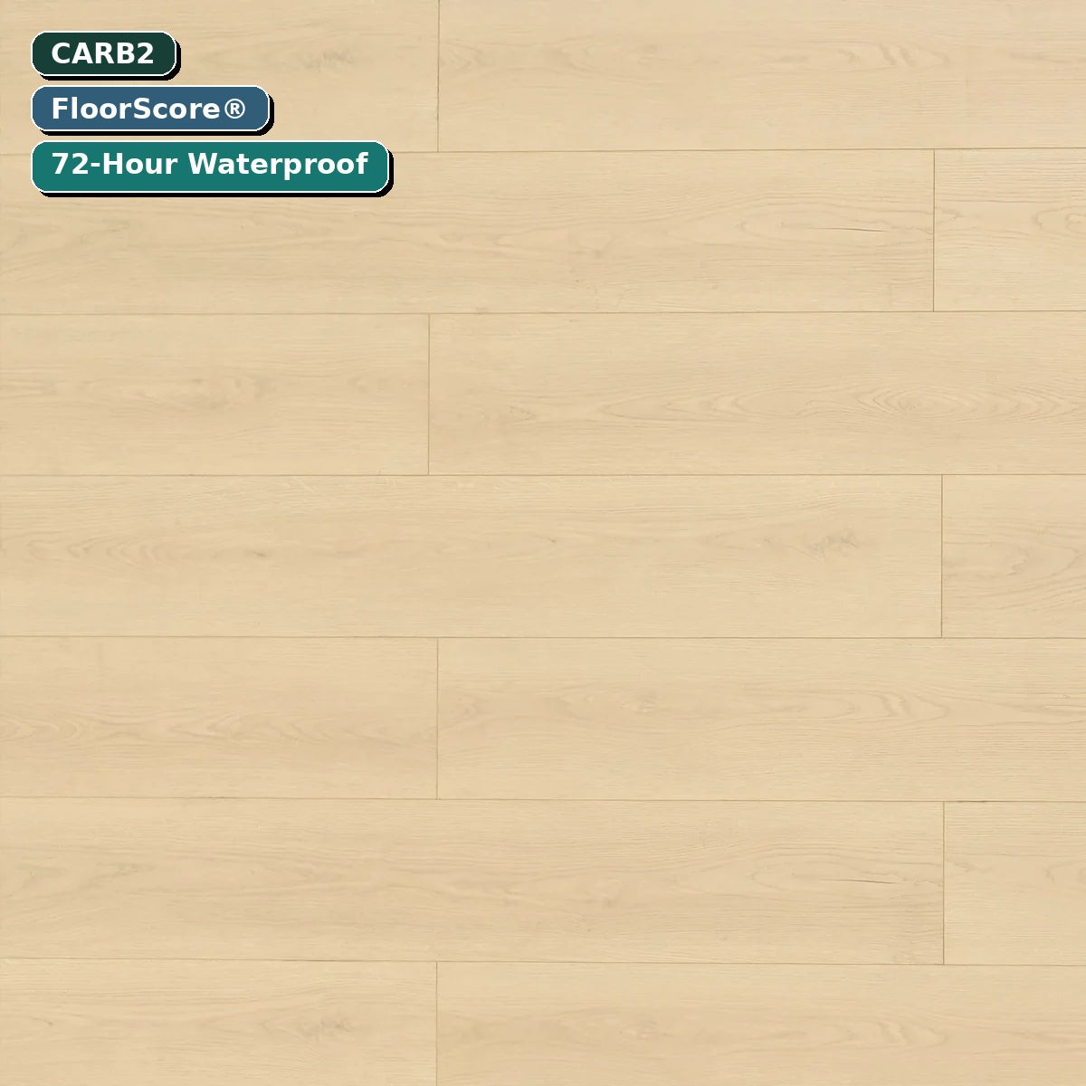 10mm Linen – Laminate Flooring (TF8108) laminate flooring — CARB2, FloorScore certified, 72-hour waterproof