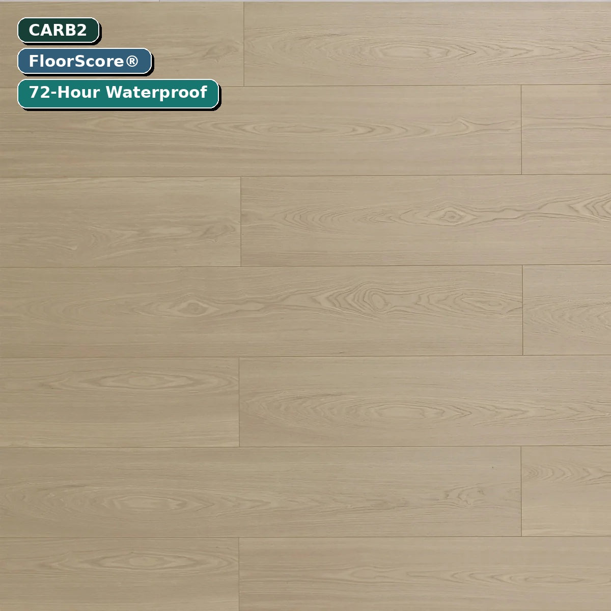 10mm Tumbleweed – Laminate Flooring (TF8111) laminate flooring — CARB2, FloorScore certified, 72-hour waterproof