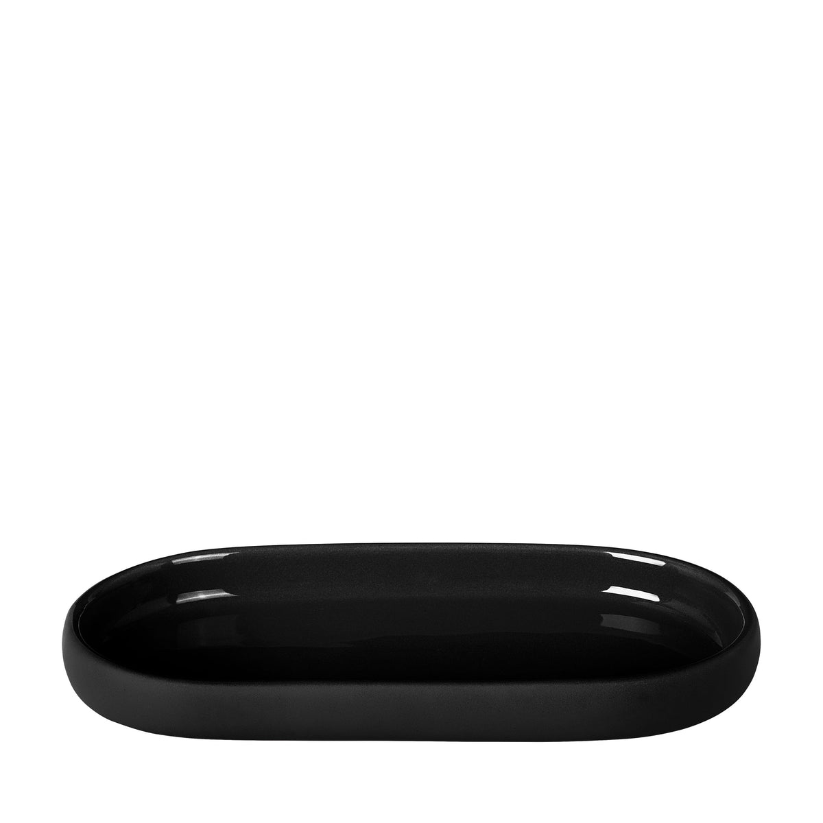 SONO oval tray in Black