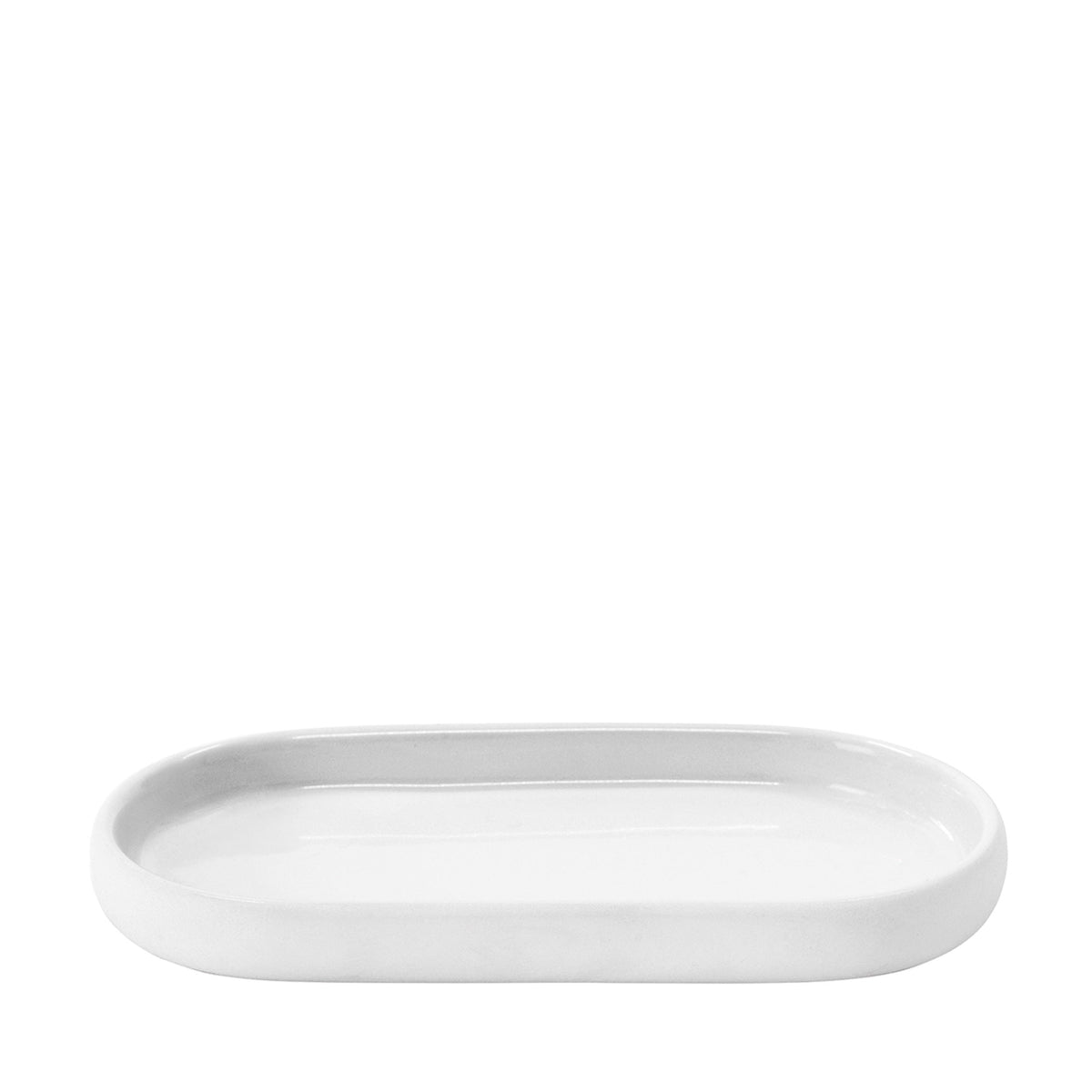 SONO oval tray in White
