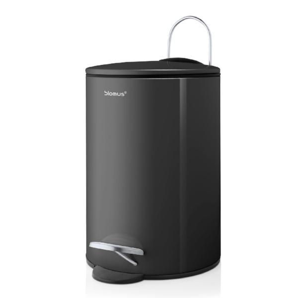 BLOMUS TUBO pedal bin in Magnet (Charcoal)
