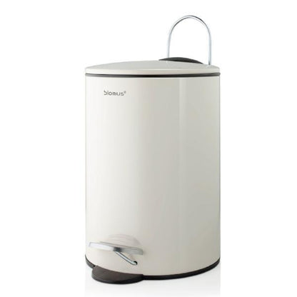 BLOMUS TUBO pedal bin in Moonbeam (Cream)