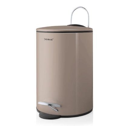 BLOMUS TUBO pedal bin in Satellite (Taupe)