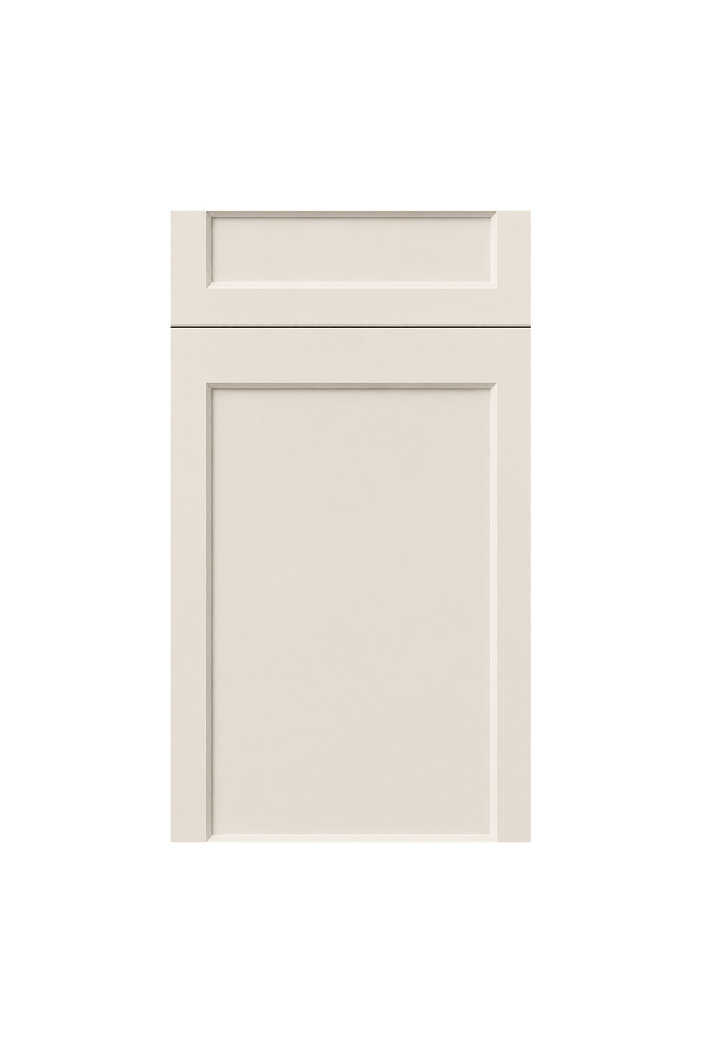 CREAMY SHAKER cabinet door sample