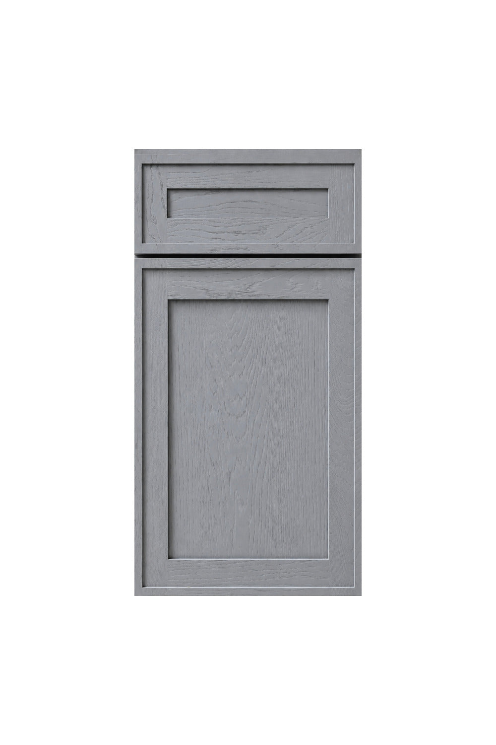 GRAY OAK cabinet door sample