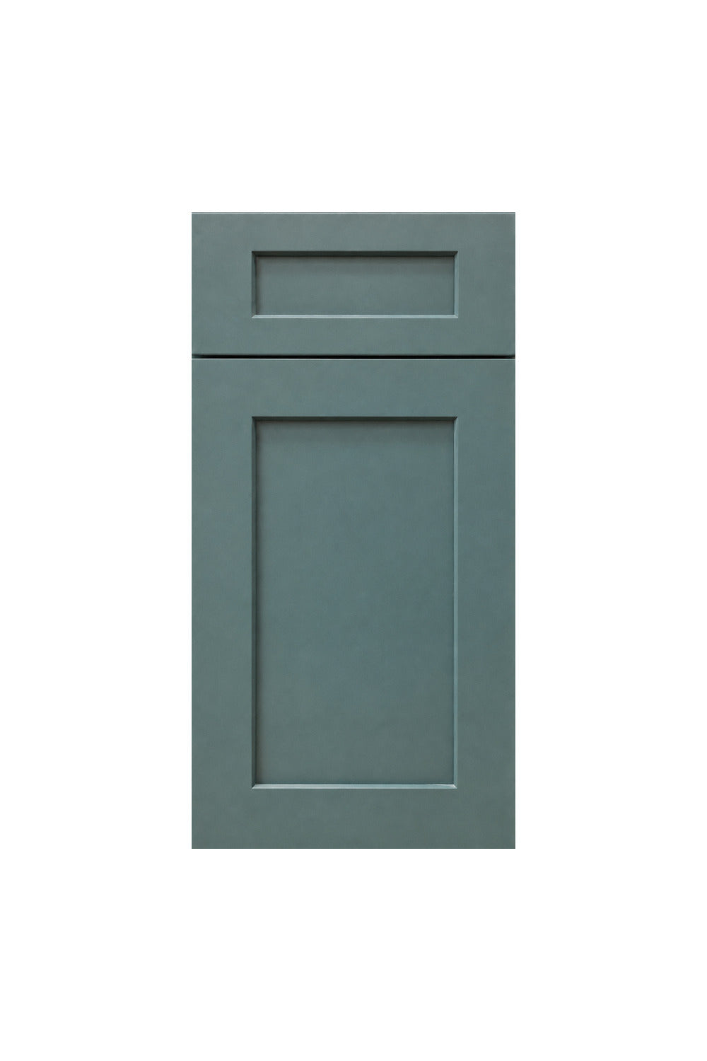 JADE GREEN SHAKER cabinet door sample