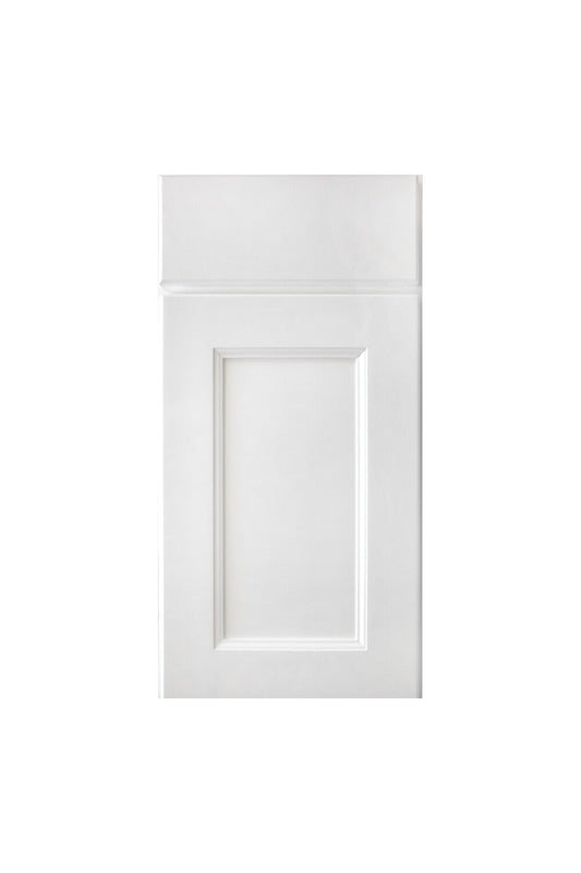 MODERN WHITE SHAKER cabinet door sample