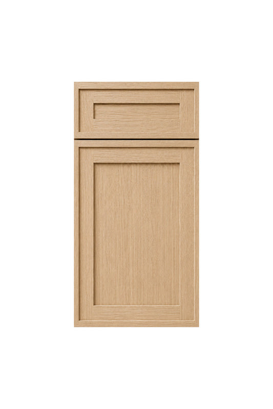 WHITE OAK cabinet door sample