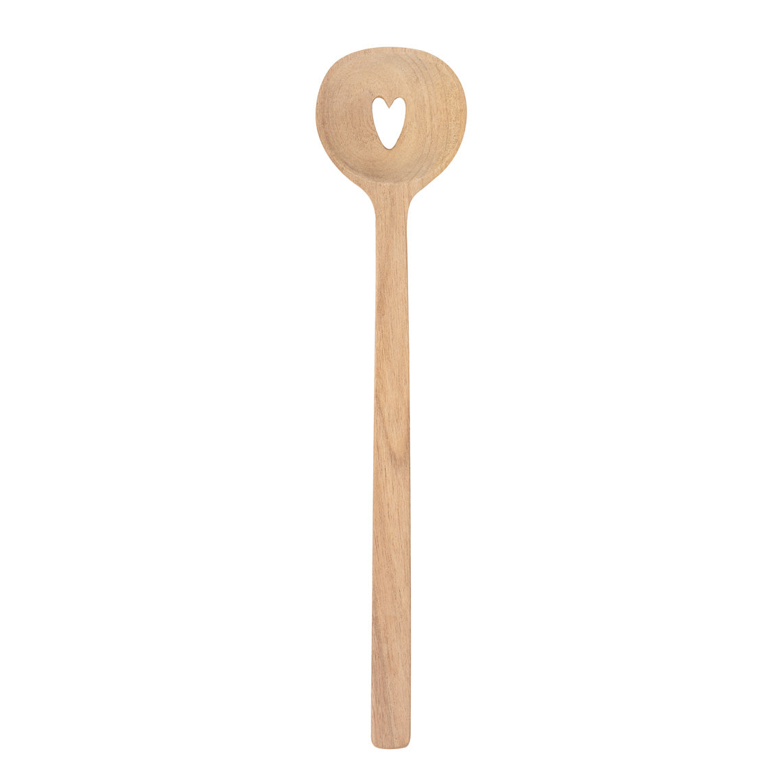 Acacia Wooden Spoon with Heart Cutout