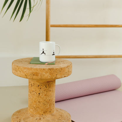 Hobby Porcelain Yoga Mug detail