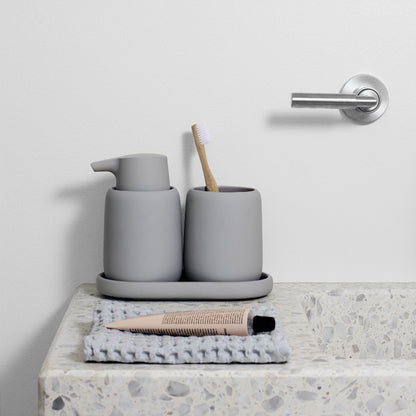 SONO bathroom accessory set lifestyle view