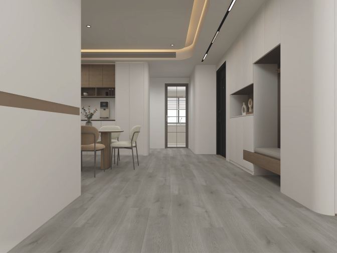 Urban Oak SPC flooring room view