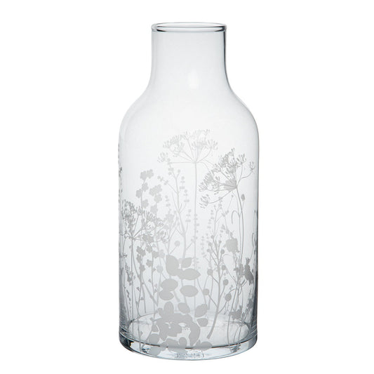 Wildflowers Glass Vase - 11.8"