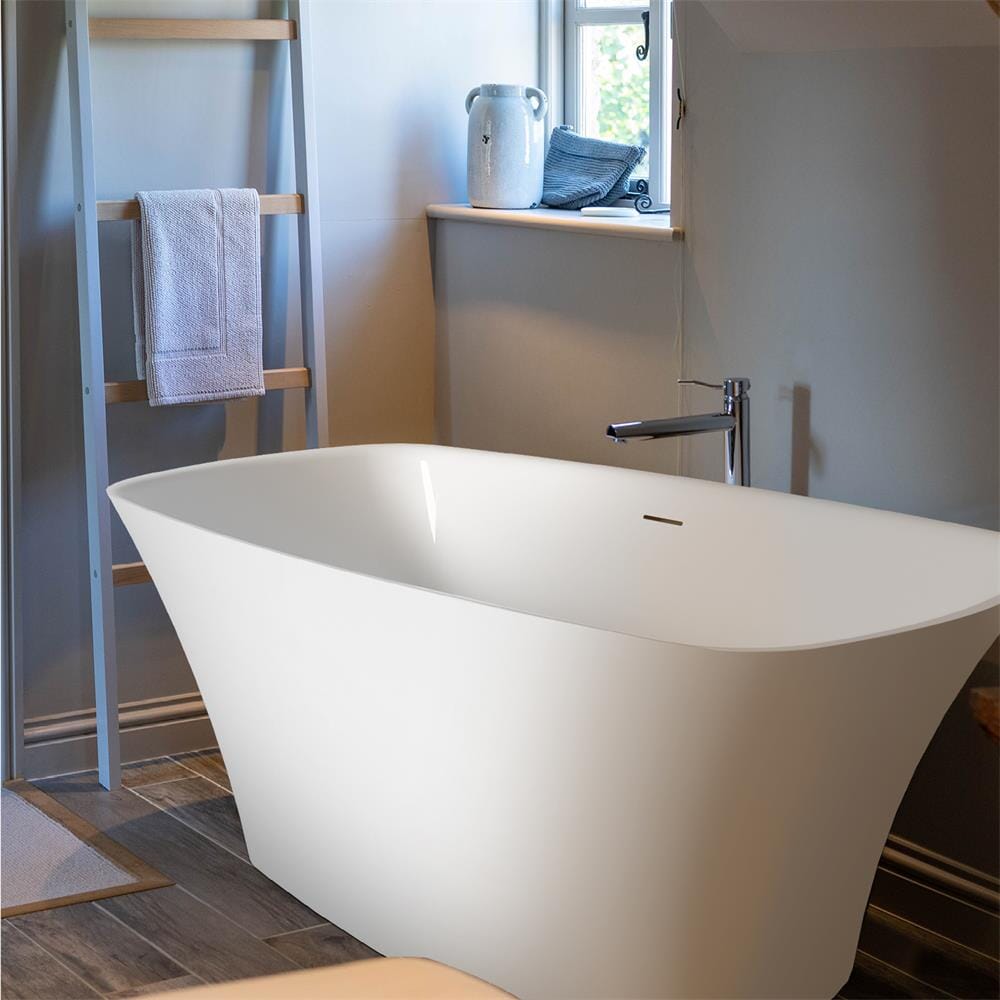 67'' x 23" Acrylic Skirted Bateau Shape Freestanding Bathtub With cUPC Certified