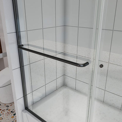 56-60"W x 58"H Shower Door Traditional Two-way Sliding with Handle