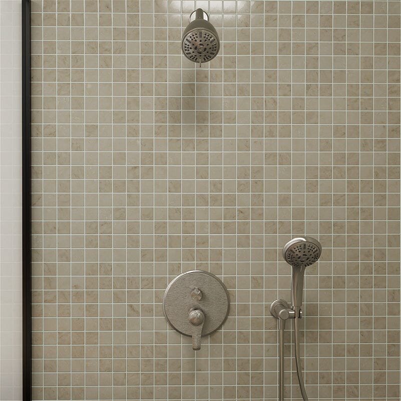 8 Spray Filtered Shower Head and Hand Shower for Small Bathroom