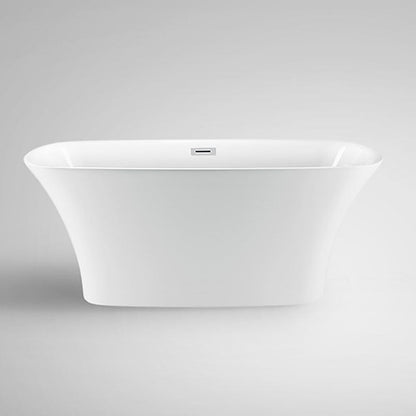 67'' x 23" Acrylic Skirted Bateau Shape Freestanding Bathtub With cUPC Certified