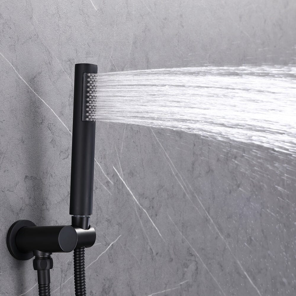 Wall Mounted Shower Set with 10" Round Rainfall Shower Head