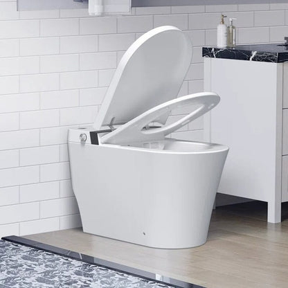 Smart Toilet with Auto-flush, Warm Water, Air Drying Function, Heated Seat, Remote Control