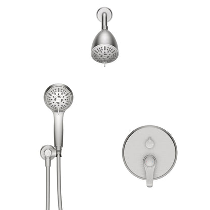 8 Spray Filtered Shower Head and Hand Shower for Small Bathroom