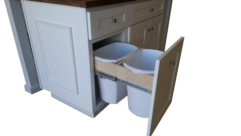 5ft white kitchen island W/O countertop (Custom welcome)