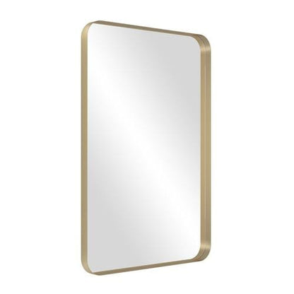 Metal Rectangles Wall Mirror