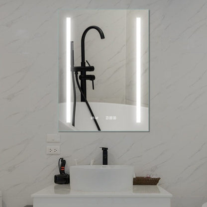 24 x 32 Inch LED Bathroom Mirror with Anti Fog Dimmable Touch Button